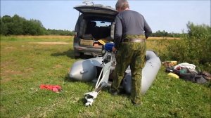 Мотовесло с двигателями ЛИФАН 9 л  с  и 7 л  с