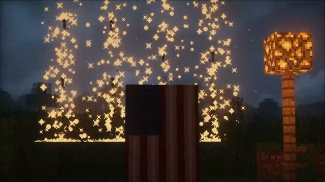 How To Make A USA Flag Banner in Minecraft! (1.16+) (LOOM CRAFTING) смотреть онлайн