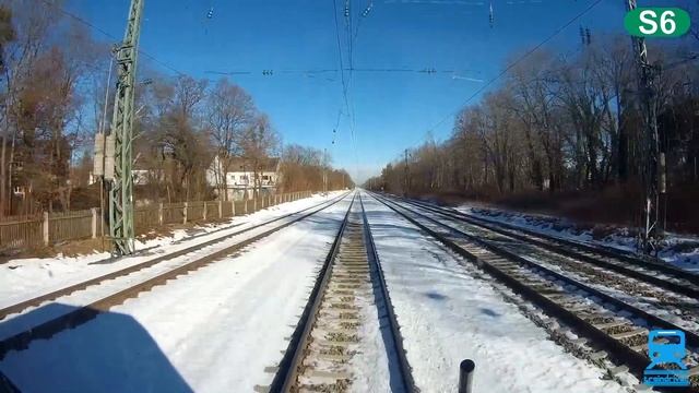 Führerstandsmitfahrt 2019 S-Bahn München - S6 Tutzing - Ostbahnhof