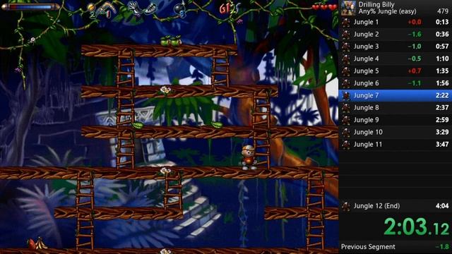 Drilling Billy Speedrun - Deep Jungle, Easy - 4:01 смотреть онлайн