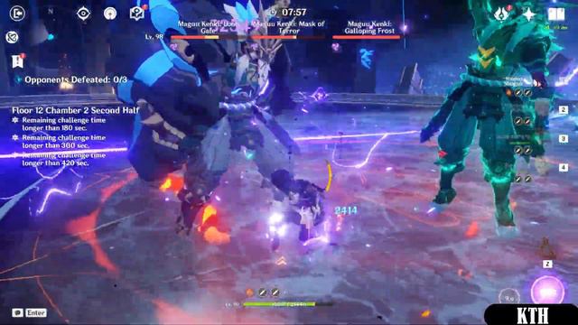 C1 Yae Miko Aggravate & C2 Raiden Hypercarry - Genshin Impact Abyss 3.4 - Floor 12(9 Stars) смотреть онлайн