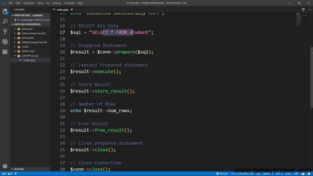 Find Number of Rows using MySQLi Object Oriented with Prepared Statement in PHP (Hindi) смотреть онлайн