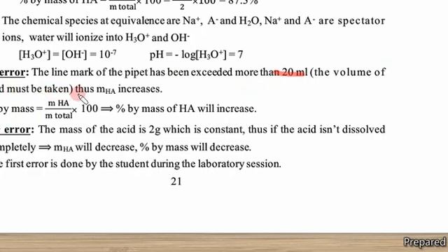 09 Chapter 3 Acid Base Ex 10, 11 смотреть онлайн