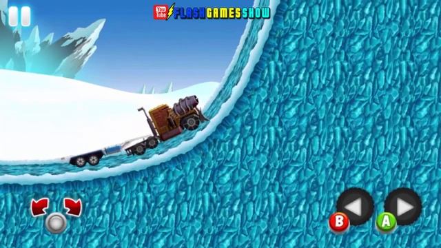 Ice Road Truck Driving Race Mobile All Ice Tracks Game Walkthrough смотреть онлайн