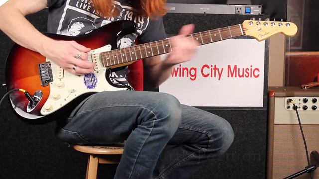 Fender American Deluxe Stratocaster | Swing City Music смотреть онлайн