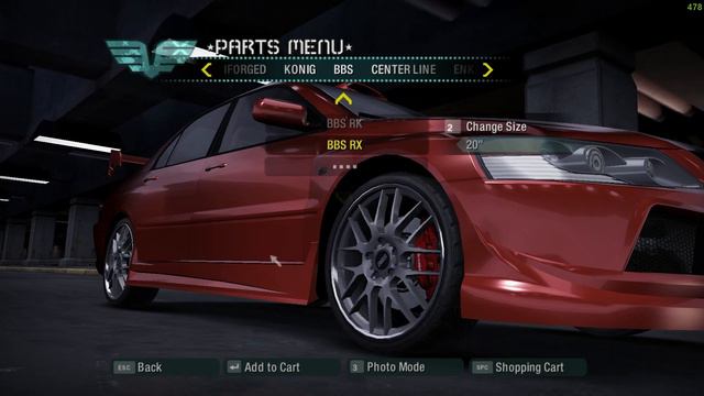 Need For Speed Carbon Mods : Underground Garage