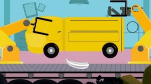 Truck Cartoon | Coloring Book | Transport Truck | Learn Colors for Kids & Toddlers