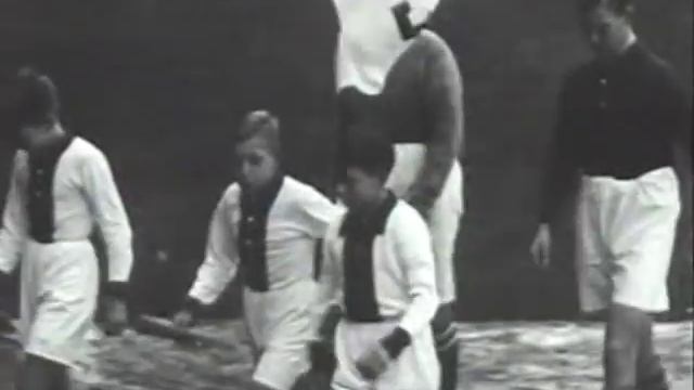 1934: Opening nieuw Ajax-stadion 'De Meer' aan de Middenweg in de Watergraafsmeer, Amsterdam смотреть онлайн