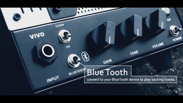 JOYO VIVO BanTamp Series Mini Amp Head 20 Watt 2 Channel Hybrid Tube Guitar Amplifier With Bluetoot