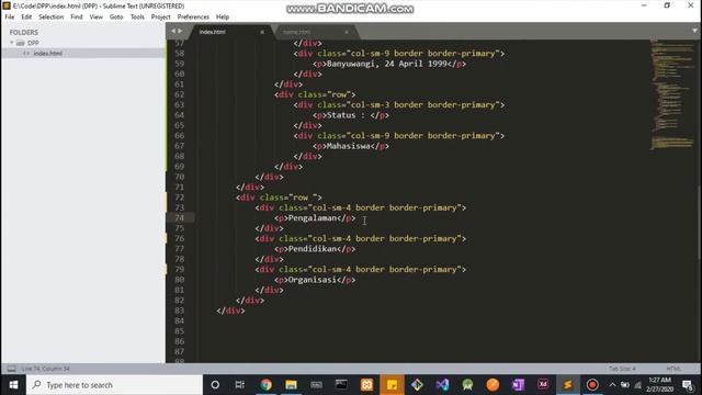 Belajar Bootstrap GRID focus смотреть онлайн