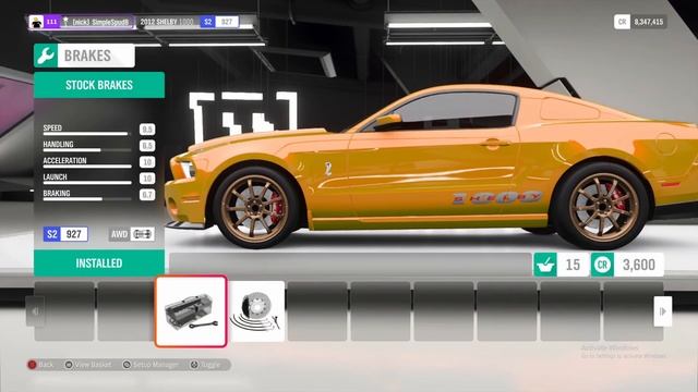 BEST SHELBY 1000 TUNE (How to Build and Tune the 2012 Shelby 1000 for drag racing) Forza Horizon 4 смотреть онлайн