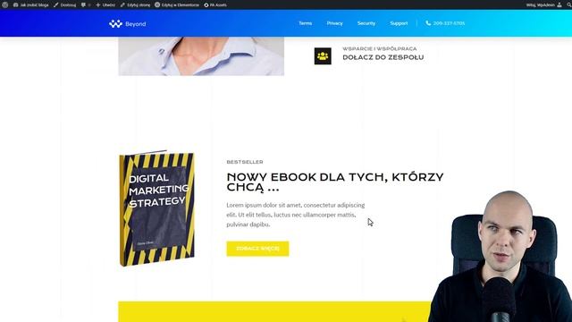 Jak Zrobić Pływające Menu Na Stronie Sticky Menu WordPress Elementor Sticky Header смотреть онлайн