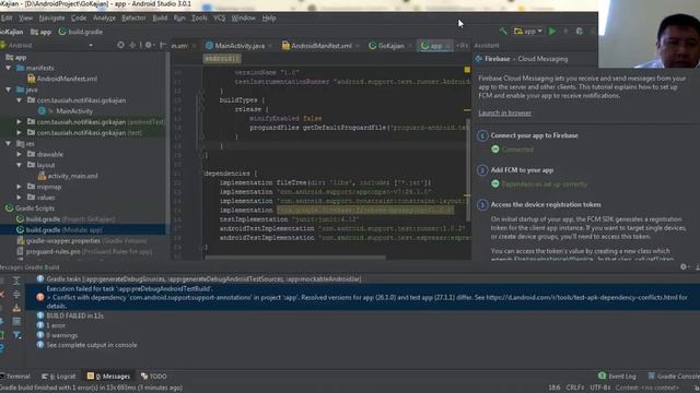 26 Juni 2019 Getting Firebase Cloud Messaging FCM Sesi 2 смотреть онлайн