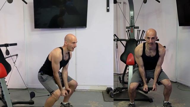 Kettle Bell Swing - Cable Pull Through on the Bowflex | #XCEED #XTREME #L3 #Legs #Quads #Shoulders смотреть онлайн