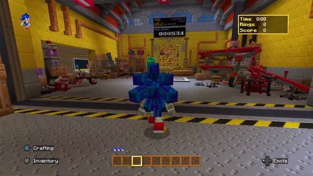 Minecraft - Sonic Texture Pack Gameplay #1 смотреть онлайн