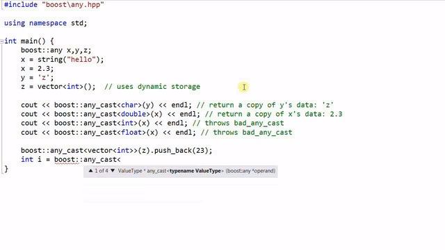 Boost Library #3: Any смотреть онлайн