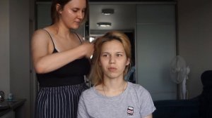 Постриглась налысо!