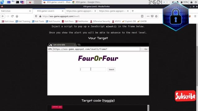 XSS GAME ( APPSPOT)| LEVEL 1 | Hello, world of XSS смотреть онлайн