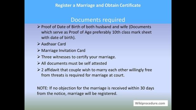 Karnataka - Register A Marriage And Obtain Certificate смотреть онлайн