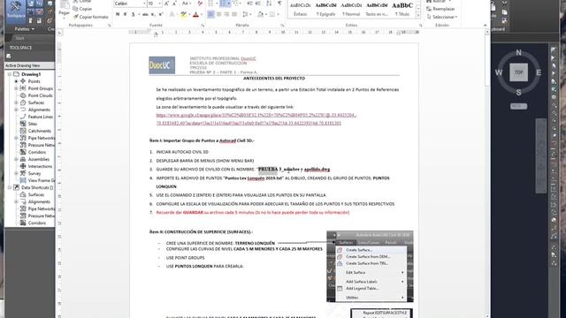 Crear Curvas de Nivel en Civil 3D Evaluación 3 2019 смотреть онлайн