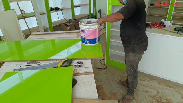 How to build DIY Counter Cabinet for Computer | Counter Cabinet for shop | Pano Gumawa ng Counter смотреть онлайн