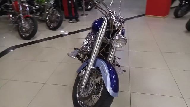 Мотоцикл YAMAHA XVS400 DRAGSTAR CLASSIC арт.85045 мотосалон Мегамото смотреть онлайн