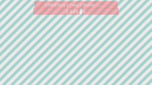 CYBEX Eezy S Twist 2 Stroller – River Blue смотреть онлайн