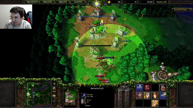 Warcraft 3: Reforged CZ/SK | #919 | Survival Chaos 3.81 - Dark horda je nezastavitelná смотреть онлайн