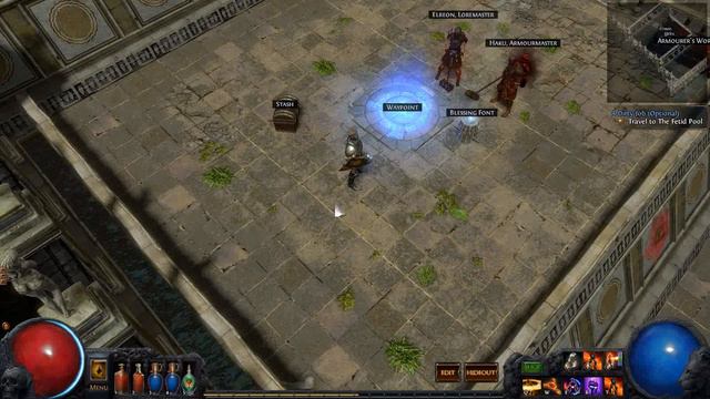 Path Of Exile The Awakening Жрец-огнеметчик