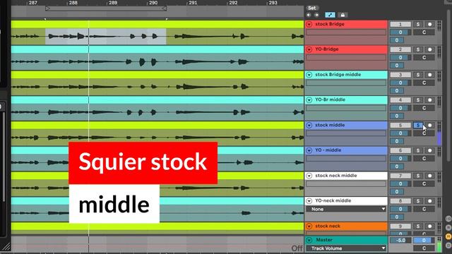 Squier Stock vs Fender Yosemite pickup comparison смотреть онлайн