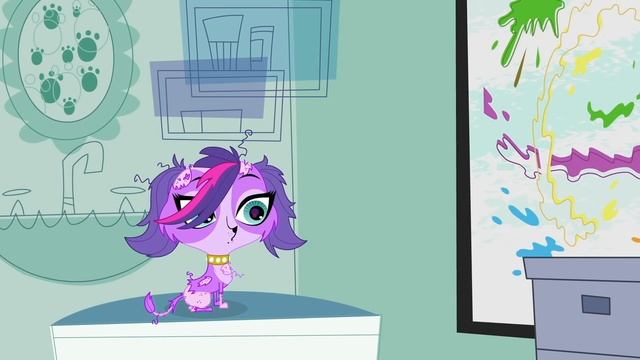 Littlest Pet Shop Season 1 - Zoe's Bad Hair Day' Official Clip смотреть онлайн