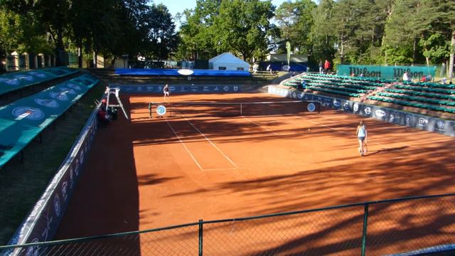 От Бориса теннис. 2016.06.13. часть 1. Канапатская Виктория (BEL) - Матюнина Амелия (LAT) смотреть онлайн