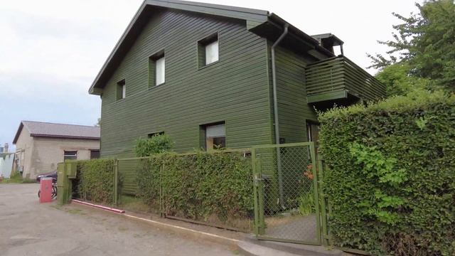 Паланга. Прогулка по улицам с новыми домами. Palanga. Lietuva смотреть онлайн