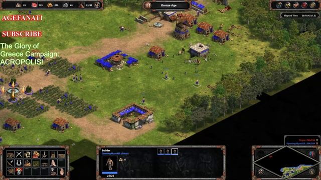 Age of Empires Definitive Edition CAMPAIGNS! THE GLORY OF GREECE: ACROPOLIS! смотреть онлайн