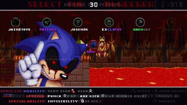 Sonic.exe The Disaster 2D Remake Multiplayer [Survivor and Exe Gameplay] смотреть онлайн