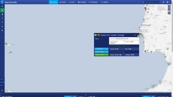 Марин радар: русский обзор сервиса MarineTraffic