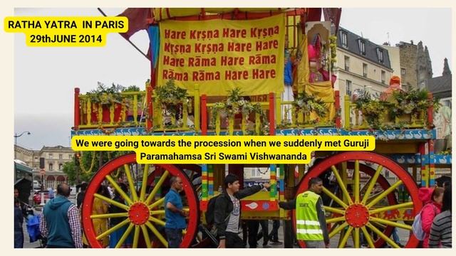 {2} - Ratha Yatra with Paramahamsa Sri Swami Vishwananda in Paris - 29 June 2014 смотреть онлайн