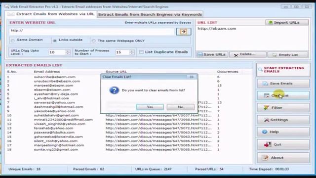 Сборщик email адресов смотреть онлайн