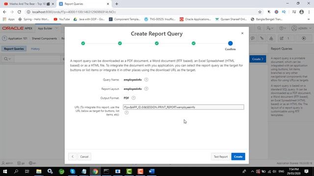 oracle bi publisher report tutorial in oracle apex смотреть онлайн