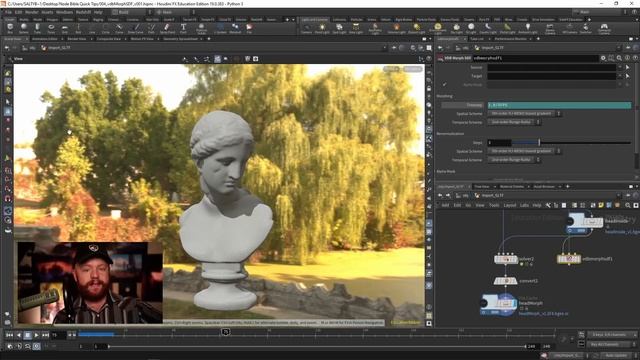 Houdini | VDB Morph SDF | Node Bible Quick Tips смотреть онлайн
