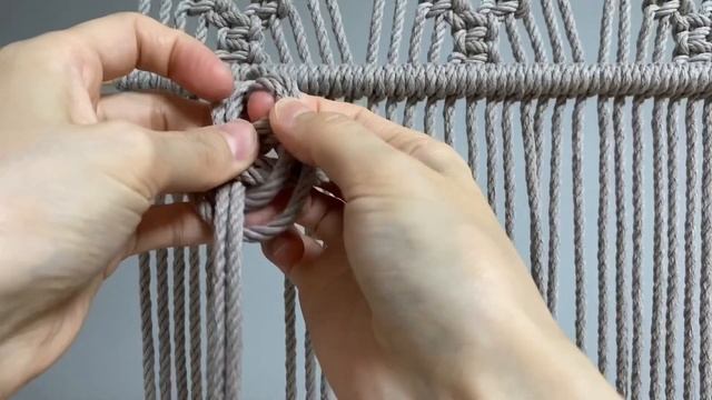 DIY | macrame wall hanging | 마크라메 월 행잉 смотреть онлайн