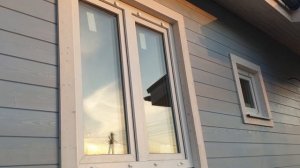 Покраска  каркасного дома