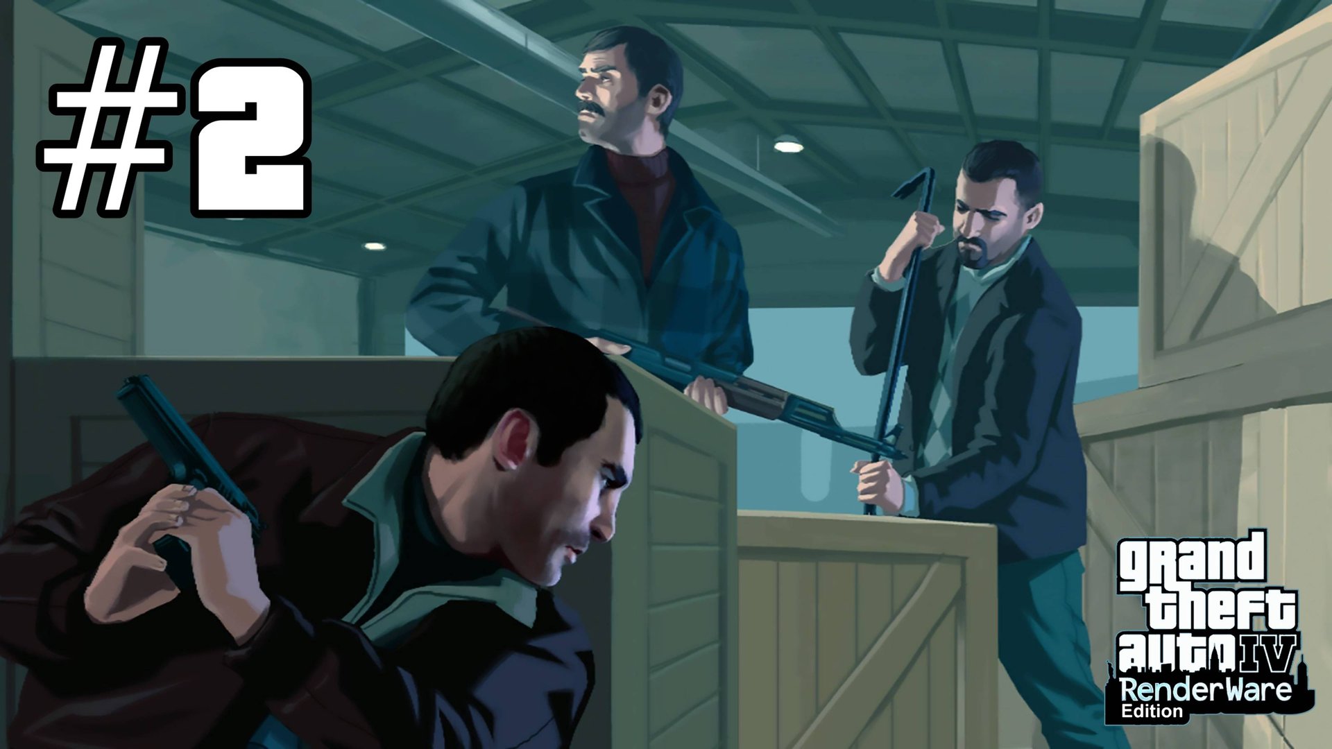 Grand Theft Auto 4: Renderware Edition - Полное Прохождение #2 (No Deaths) 100% смотреть онлайн