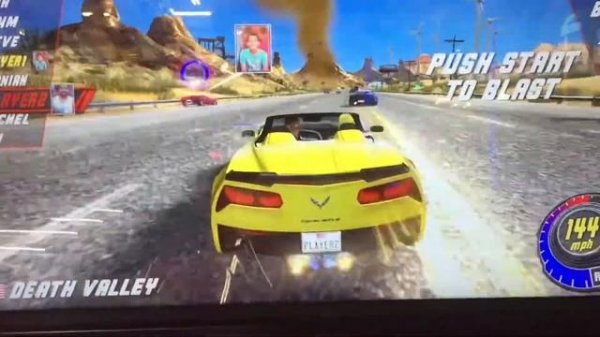 Playing The New Cruis'n Blast Arcade Racing Video Game From Raw Thrills