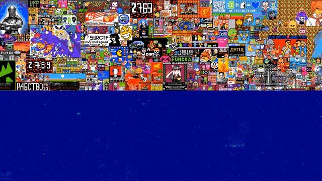 VK Pixel Battle 2023 timelapse + heatmap смотреть онлайн