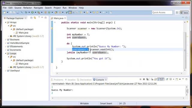 Java Programming Tutorial - 21 - Do While Loops смотреть онлайн