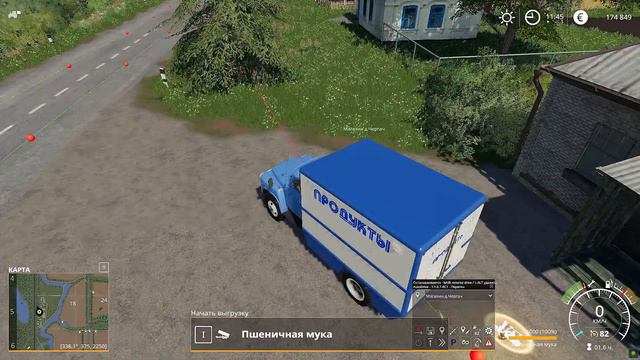 FS19 TimeLapse Работа на новом поле и Продажа Продукции