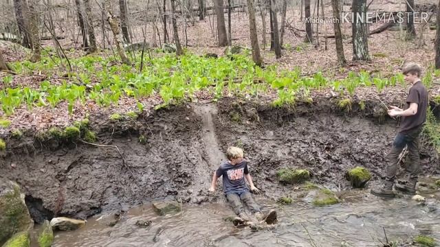 Mud Sliding!!!!!!