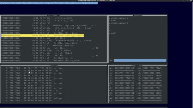 CS 6387 Exploits - Solving Target 6 on an ARM64 Processor смотреть онлайн