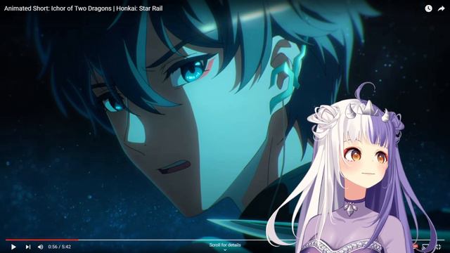 I'M EMOTIONAL! Ichor of Two Dragons REACTION | Honkai: Star Rail Animated Short смотреть онлайн